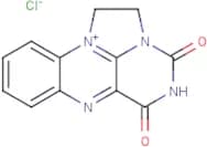 4,6-Dioxo-2,4,5,6-tetrahydro-1H-benzo[g]imidazo[1,2,3-ij]pteridin-12-ium chloride