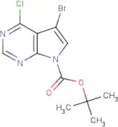 tert-Butyl 5-bromo-4-chloro-7H-pyrrolo[2,3-d]pyrimidine-7-carboxylate