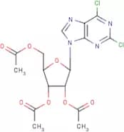 [3,4-Bis(acetyloxy)-5-(2,6-dichloro-9H-purin-9-yl)oxolan-2-yl]methyl acetate