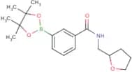 {3-[(Tetrahydrofuran-2-ylmethyl)carbamoyl]phenyl}boronic acid pinacol ester