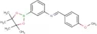 (NE)-N-[(4-Methoxyphenyl)methylidene]-3-(tetramethyl-1,3,2-dioxaborolan-2-yl)aniline