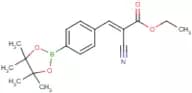 2-Cyano-3-[4-(4,4,5,5-tetramethyl-[1,3,2]dioxaborolan-2-yl)-phenyl]-acrylic acid ethyl ester