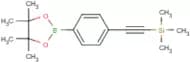 4,4,5,5-Tetramethyl-2-(4-trimethylsilanylethynyl-phenyl)-[1,3,2]dioxaborolane