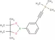 4,4,5,5-Tetramethyl-2-(3-trimethylsilanylethynyl-phenyl)-[1,3,2]dioxaborolane