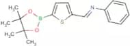 Phenyl-[5-(4,4,5,5-tetramethyl-[1,3,2]dioxaborolan-2-yl)-thiophen-2-ylmethylene]-amine