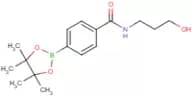 N-(3-Hydroxy-propyl)-4-(4,4,5,5-tetramethyl-[1,3,2]dioxaborolan-2-yl)-benzamide