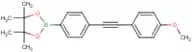 2-[4-(4-Methoxy-phenylethynyl)-phenyl]-4,4,5,5-tetramethyl-[1,3,2]dioxaborolane