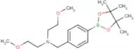 Bis-(2-methoxy-ethyl)-[4-(4,4,5,5-tetramethyl-[1,3,2]dioxaborolan-2-yl)-benzyl]-amine