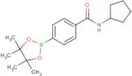 N-Cyclopentyl-4-(4,4,5,5-tetramethyl-1,3,2-dioxaborolan-2-yl)benzamide
