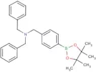 Dibenzyl-[4-(4,4,5,5-tetramethyl-[1,3,2]dioxaborolan-2-yl)-benzyl]-amine