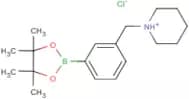 1-{[3-(Tetramethyl-1,3,2-dioxaborolan-2-yl)phenyl]methyl}piperidin-1-ium chloride