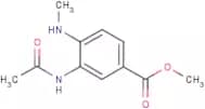 Methyl 3-acetamido-4-(methylamino)benzoate