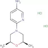 6-[(2R,6S)-2,6-Dimethylmorpholin-4-yl]pyridin-3-amine dihydrochloride
