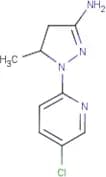 1-(5-Chloro-2-pyridinyl)-5-methyl-4,5-dihydro-1H-pyrazol-3-amine