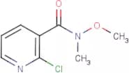 2-Chloro-N-methoxy-N-methylpyridine-3-carboxamide