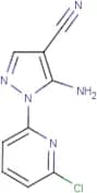 5-Amino-1-(6-chloropyridin-2-yl)-1H-pyrazole-4-carbonitrile