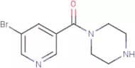 (5-Bromo-3-pyridinyl)(piperazino)methanone
