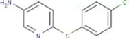 6-[(4-Chlorophenyl)sulfanyl]-3-pyridinylamine