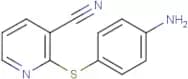 2-[(4-Aminophenyl)sulfanyl]nicotinonitrile