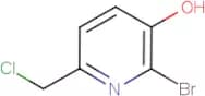 2-Bromo-6-(chloromethyl)-3-pyridinol