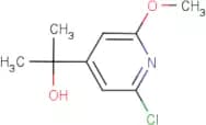 2-(2-Chloro-6-methoxy-4-pyridinyl)-2-propanol