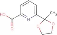6-(2-Methyl-1,3-dioxolan-2-yl)-2-pyridinecarboxylic acid
