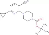 tert-Butyl 4-(3-cyano-6-cyclopropyl-2-pyridinyl)tetrahydro-1(2H)-pyrazinecarboxylate