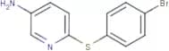 6-[(4-Bromophenyl)sulfanyl]-3-pyridinylamine