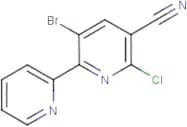 3-Bromo-6-chloro-2,2'-bipyridine-5-carbonitrile