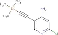 2-Chloro-5-[2-(trimethylsilyl)ethynyl]pyridin-4-amine