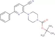 tert-Butyl 4-(3-cyano-6-phenyl-2-pyridinyl)tetrahydro-1(2H)-pyrazinecarboxylate