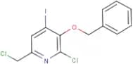 3-(Benzyloxy)-2-chloro-6-(chloromethyl)-4-iodopyridine