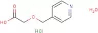 2-(Pyridin-4-ylmethoxy)acetic acid hydrochloride hydrate