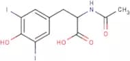 2-(Acetylamino)-3-(4-hydroxy-3,5-diiodophenyl)propanoic acid