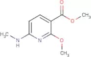 Methyl 2-methoxy-6-(methylamino)nicotinate