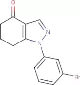 1-(3-Bromophenyl)-4,5,6,7-tetrahydro-1H-indazol-4-one