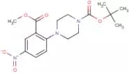 tert-Butyl 4-[2-(methoxycarbonyl)-4-nitrophenyl]piperazine-1-carboxylate