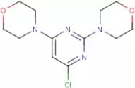 4-[4-Chloro-6-(morpholin-4-yl)pyrimidin-2-yl]morpholine