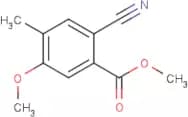 Methyl 2-cyano-5-methoxy-4-methylbenzoate