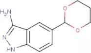 5-(1,3-Dioxan-2-yl)-1H-indazol-3-amine