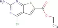 Ethyl 2-amino-4-chlorothieno[2,3-d]pyrimidine-6-carboxylate