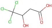 4,4,4-trichloro-3-hydroxybutanoic acid