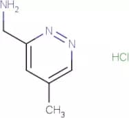 (5-Methylpyridazin-3-yl)methanamine hydrochloride