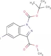 1-tert-Butyl 3-methyl 5-iodo-1H-indazole-1,3-dicarboxylate