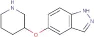 5-(Piperidin-3-yloxy)-1H-indazole