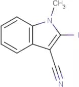 2-Iodo-1-methyl-1H-indole-3-carbonitrile