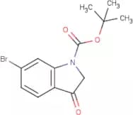 tert-Butyl 6-bromo-3-oxo-2,3-dihydro-1H-indole-1-carboxylate