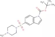 tert-Butyl 5-[(4-methylpiperazin-1-yl)sulfonyl]-1H-indole-1-carboxylate