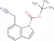 tert-Butyl 7-(cyanomethyl)-1H-indole-1-carboxylate