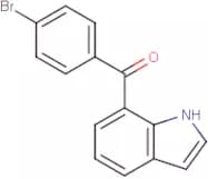 (4-Bromophenyl)(1H-indol-7-yl)methanone